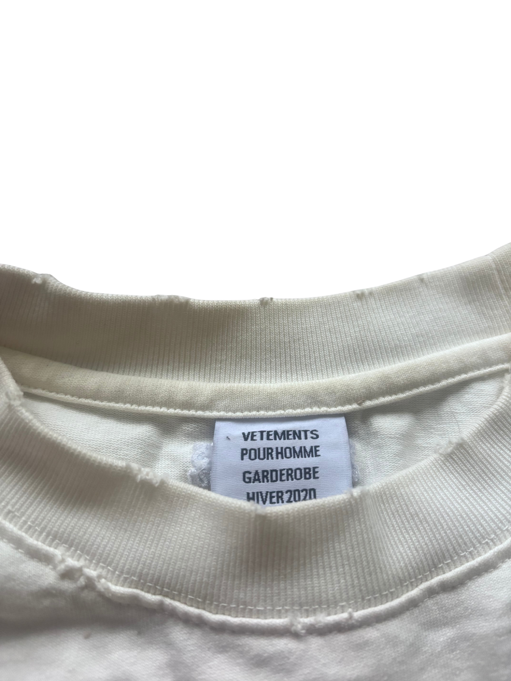 Vetements FW20 “Silk Road” Long Sleeve