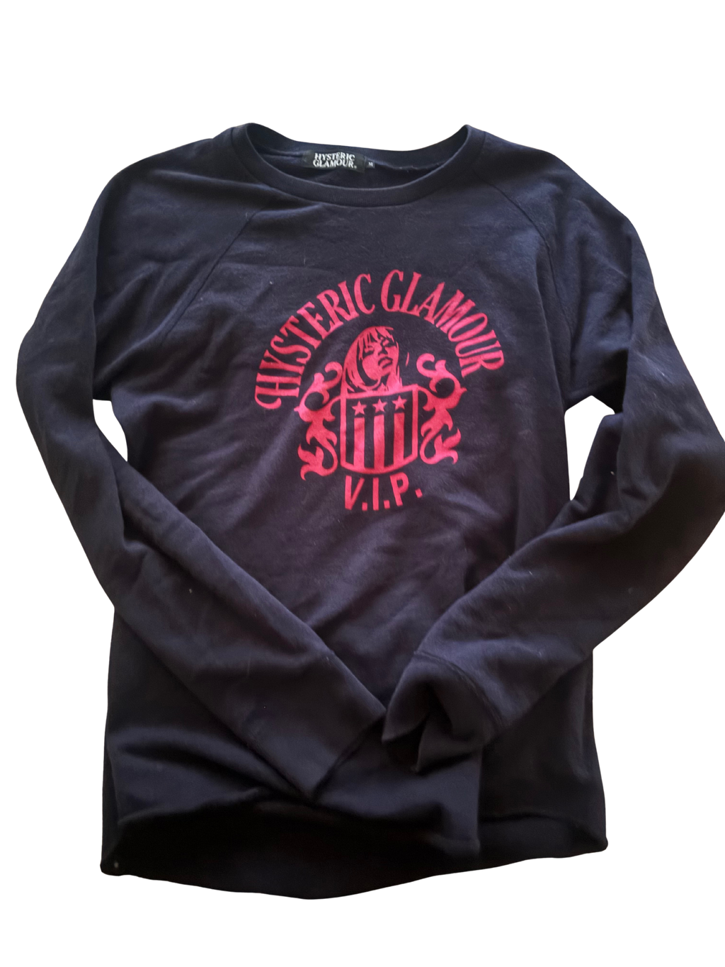 RARE Hysteric Glamour 80s “VIP” Long Sleeve